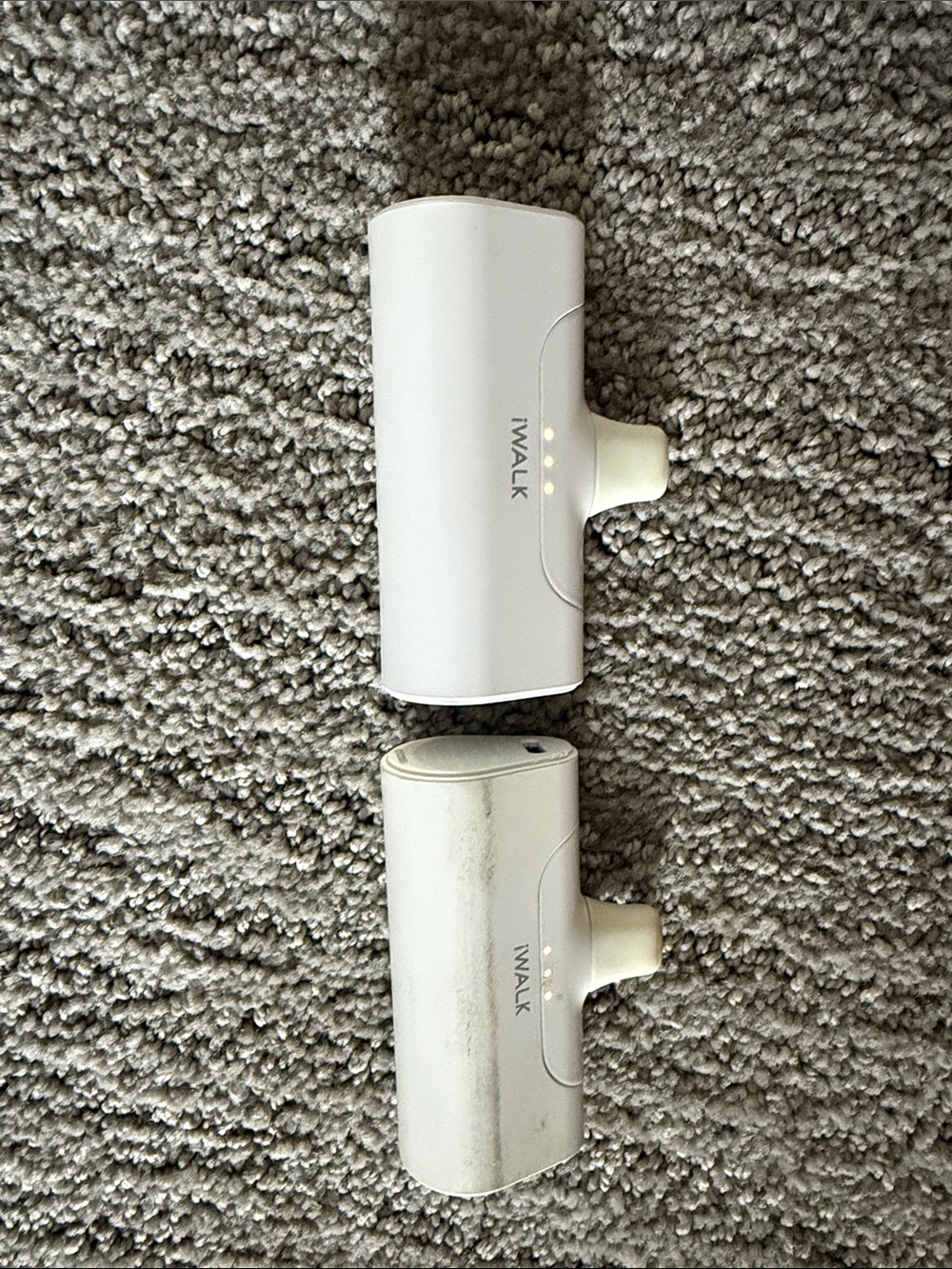 iWALK Portable Power Bank Pair in White